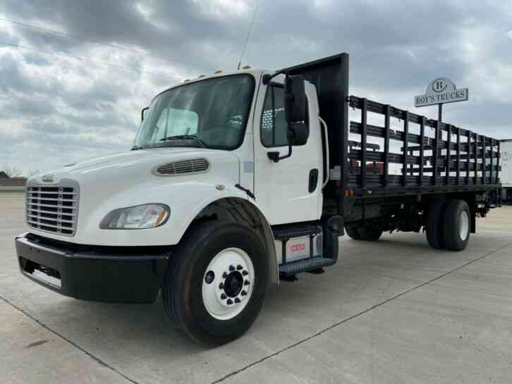 Freightliner M2 Non-CDL 26' Flatbed Stake Truck (2013)
