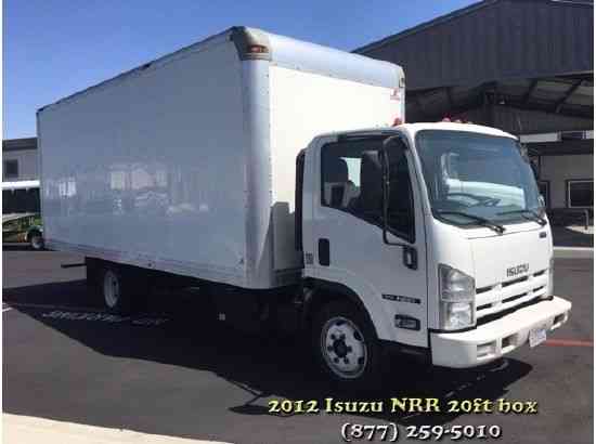 Isuzu NRR 20ft box truck low miles automatic transmission, multiple in stock (2012)