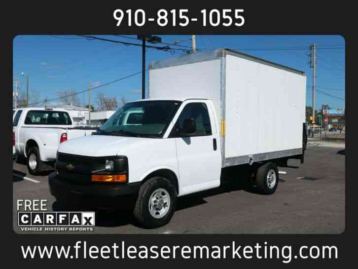 Chevrolet G3500 Express Box Truck 12 Foot Box Truck with Liftgate (2014)
