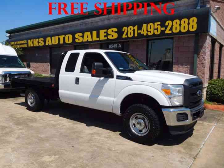 Ford F-250 Super Duty Flatbed Extended Cab 6. 2L (2014)