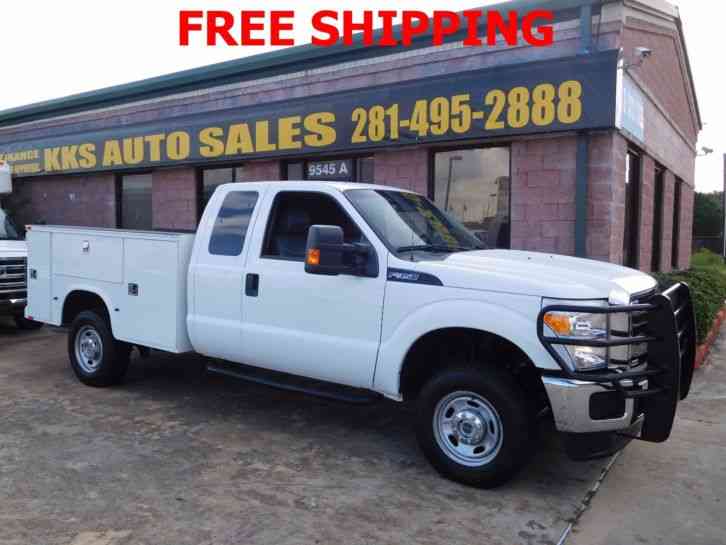 Ford F-350 Super Duty 4X4 Utility Service Truck (2014)