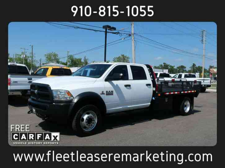 Ram 5500 4WD DRW Flatbed 11 Foot Flatbed 4WD Crew Cab (2014)