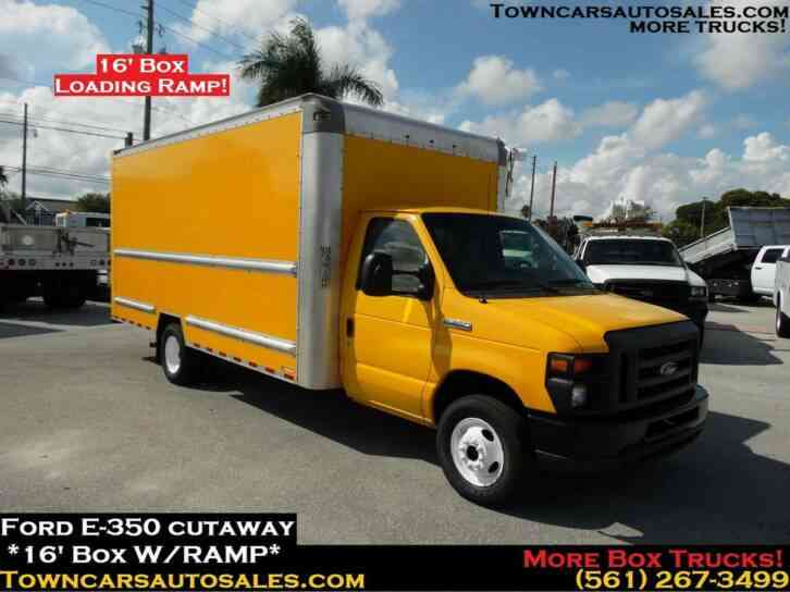 Ford E350 16' Footer Box Truck (2015)