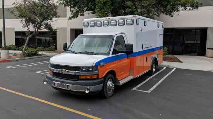 Chevrolet Express 4500 Type III 6. 6L Diesel Ambulance (2016)