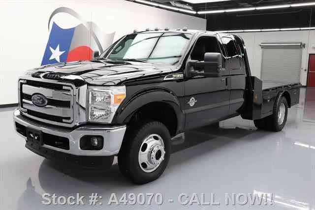 Ford F-350 LARIAT SUPERCAB DRW DIESEL 4X4 FLAT BED (2016)