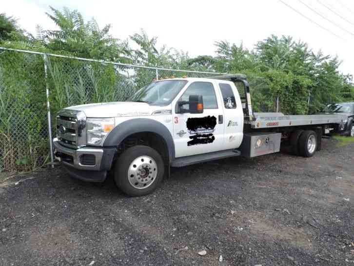 Ford FORD F550 6. 7 4WD FLATBED ROLLBACK (2016)
