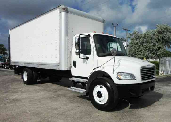 Freightliner BUSINESS CLASS M2 22FT BOX WITH 4, 400LB RAIL LIFTGATE (2018)