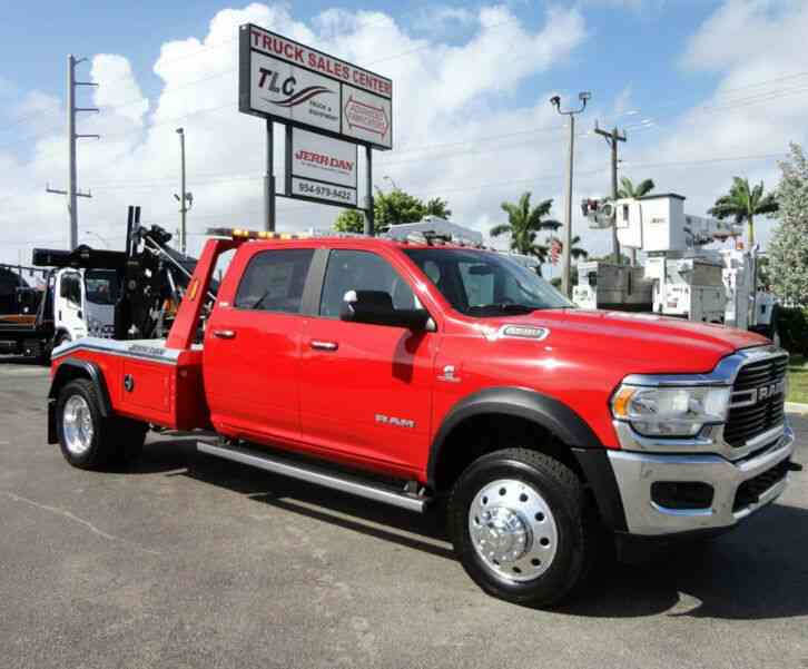 Ram 5500 TWIN LINE WRECKER TOW TRUCK. MPL40 JERRDAN. 4X2 CR (2019)