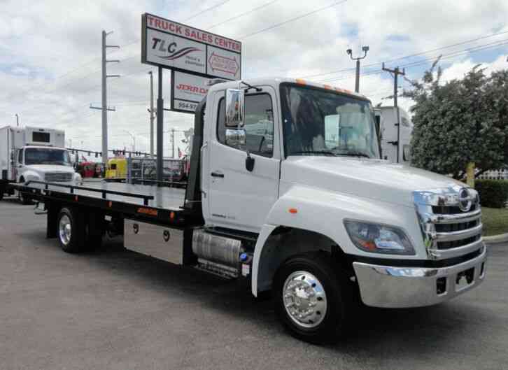 HINO 258ALP 22FT JERRDAN ROLLBACK TOW TRUCK. . 22SRR6T-LPW (2020)