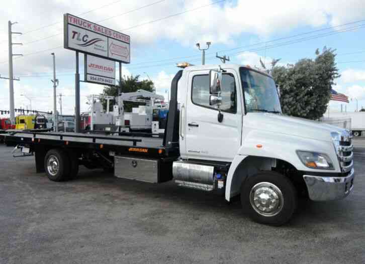 HINO 258LP 22FT JERRDAN ROLLBACK TOW TRUCK. . 22SRR66T-LPW (2020)