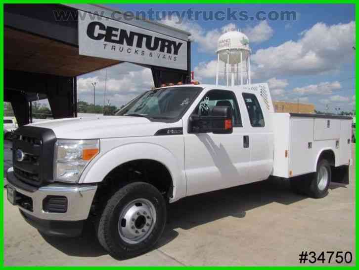 Ford F350 4X4 DRW SUPERCAB SERVICE TRUCK (2012)