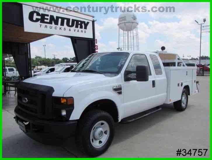 Ford F250 4X4 SUPERCAB SERVICE TRUCK (2009)