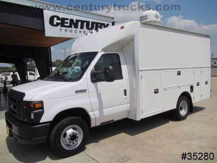 FORD E350 DRW CUTAWAY KUV UTILITY VAN (2008)