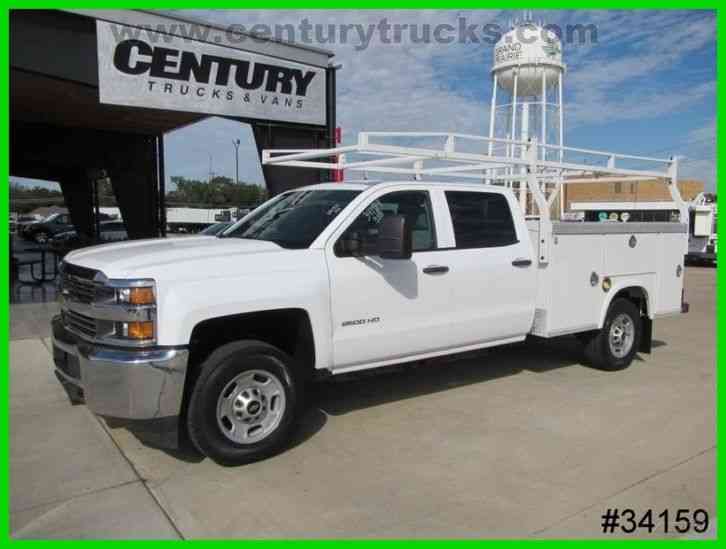 Chevrolet 2500 4X4 CREW CAB UTILITY TRUCK (2015) Utility / Service Trucks