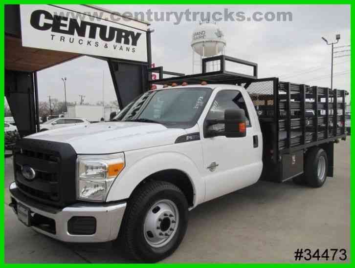 Ford F350 DRW REGULAR CAB STAKEBED TRUCK (2014)