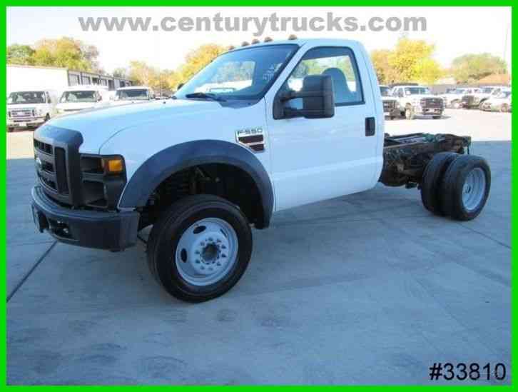 Ford F550 REGULAR CAB 2WD CAB AND CHASSIS (2008)