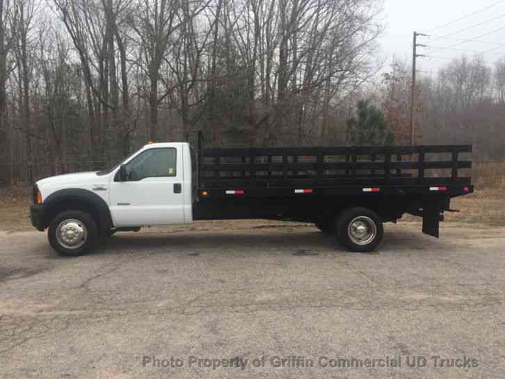 Ford F550 16 FOOT RACK BODY  JUST 31k MILES ONE OWNER STRONG RUNNING TRUCK (2006)