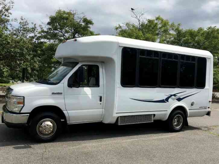Ford E450 Eldorado Non-CDL Shuttle Bus For Sale For Church Seniors Transport RV Conversion (2013)
