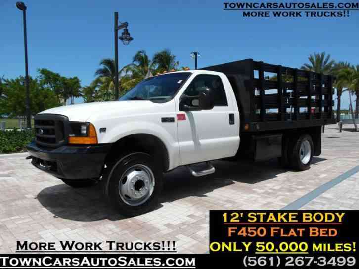 Ford F450 Stake Body Flatbed Flatbed (2000)