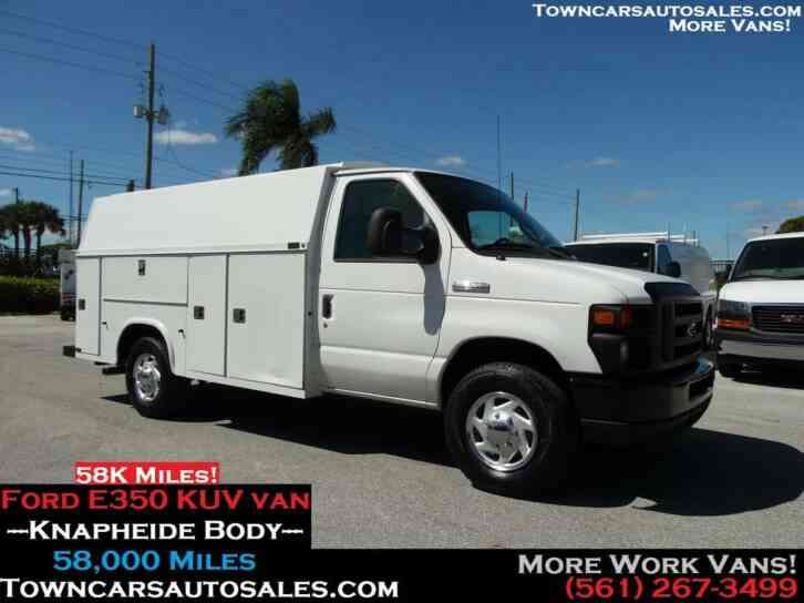 Ford E350 ENCLOSED KUV BOX TRUCK UTILITY VAN (2008)