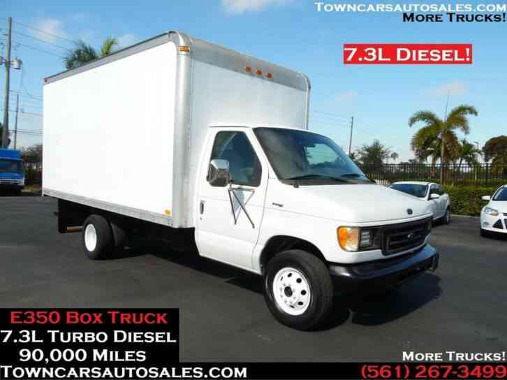 Ford E350 Box Truck 7. 3L Turbo Diesel (1998)