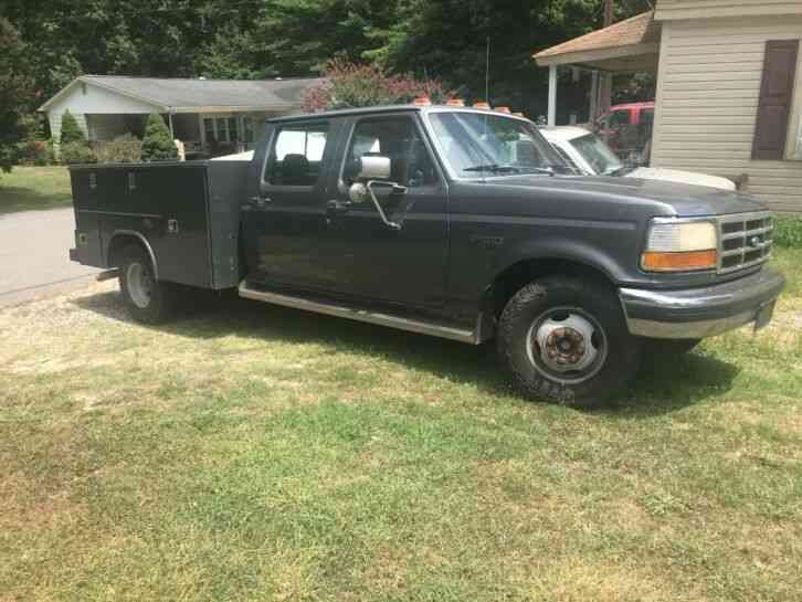 Ford F-350 XLT dually diesel 7. 3 L (1992)