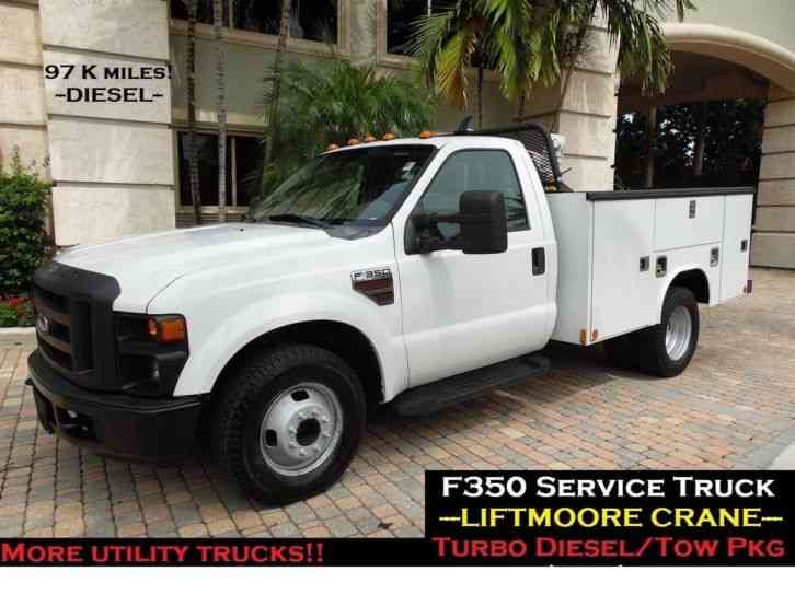 FORD F350 SUPERDUTY UTILITY TRUCK (2009)