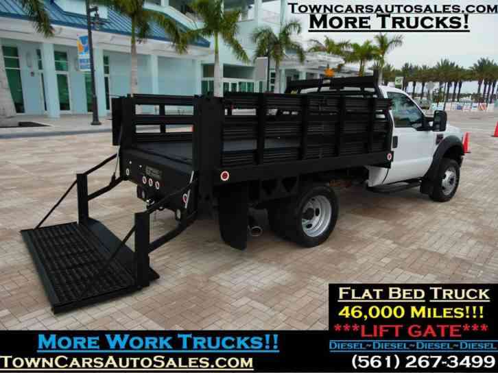 Ford Flatbed Truck F450 STAKE TRUCK FLAT BED (2008)