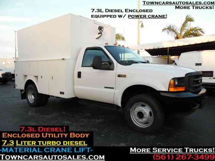 Ford F550 Enclosed Utility Truck 7. 3L (2001)