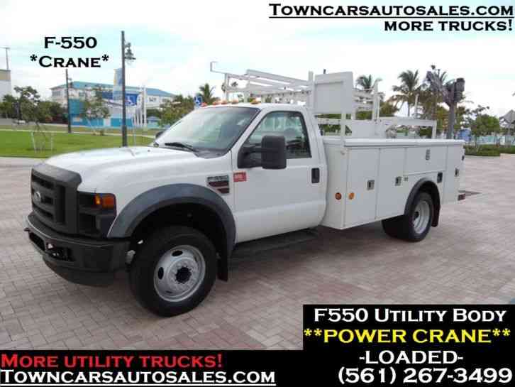 FORD F550 SUPERDUTY EQUIPPED UTILITY TRUCK (2009)