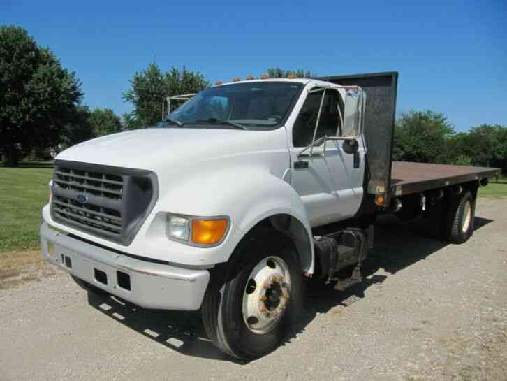 Ford F-650 Super Duty 22 ' flatbed (2000)