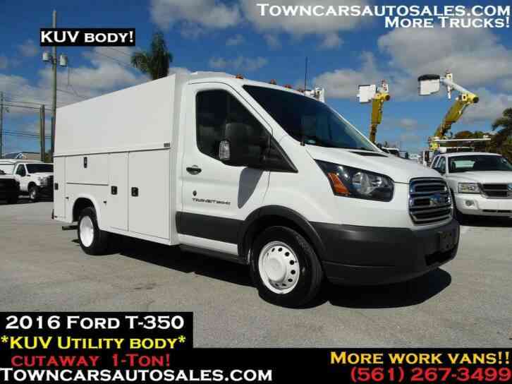 Ford Transit T350 KUV DUALLY Utility Van (2016)