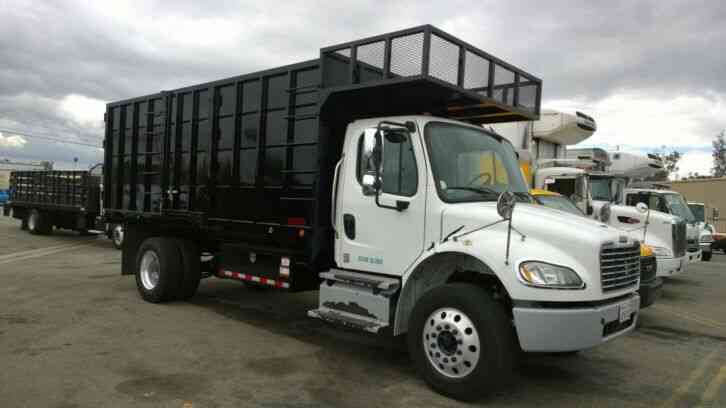 Freightliner M2 18ft roofer dump truck CUMMINS DIESEL, NEW DUMP BOX (2013)