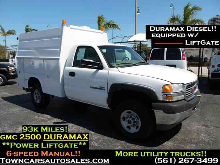 GMC 2500 Duramax Diesel Enclosed utility (2002)