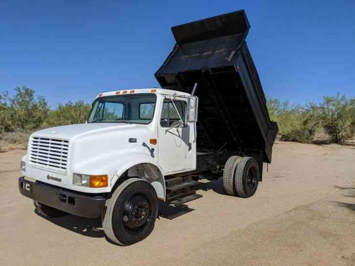 International 4700 10' 5-7 yard dump truck 42k miles (2000)
