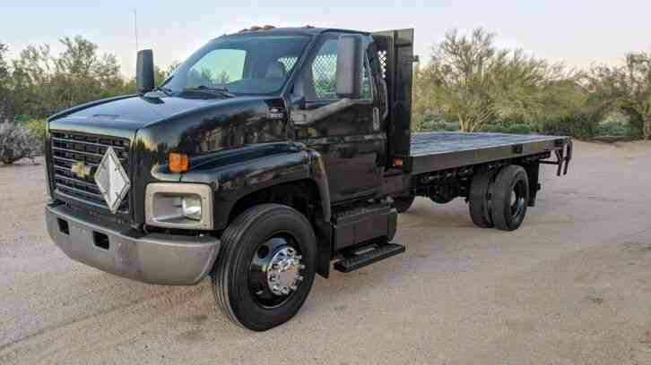 Chevrolet C6500 Flatbed 49k miles C7 Cat Automatic flat bed (2005)