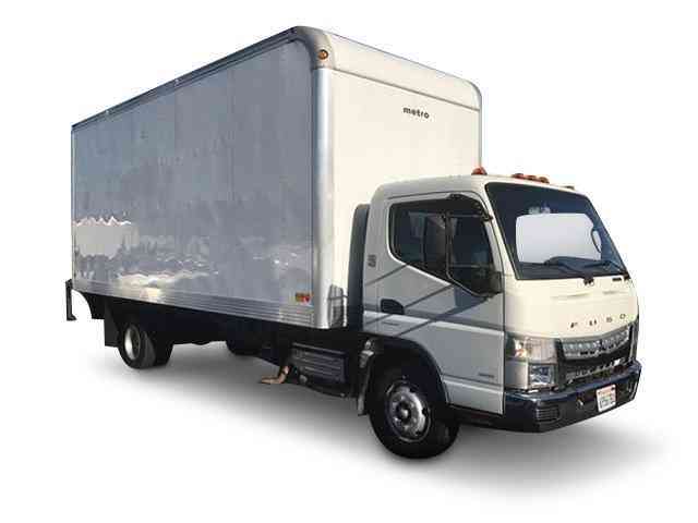 Mitsubishi Fe-180 20ft Box Truck Auto High cube Diesel with Liftgate - 18k lbs GVWR (2012)