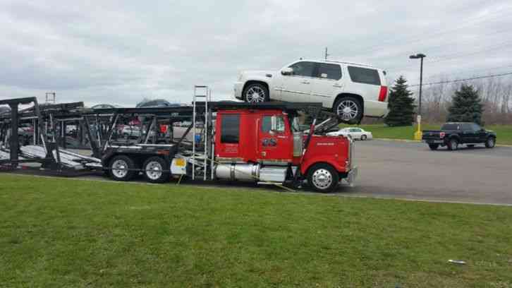 Western Star & Cottrell 4900 Lowmax, 3 car rack and 7510 Cottrell trailer (2007)