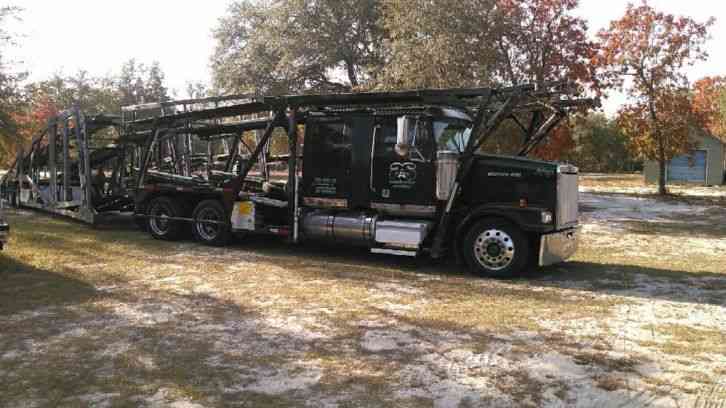 Western Star & Cottrell 4900 Lowmax, 3 car rack and 7510 Cottrell trailer (2007)