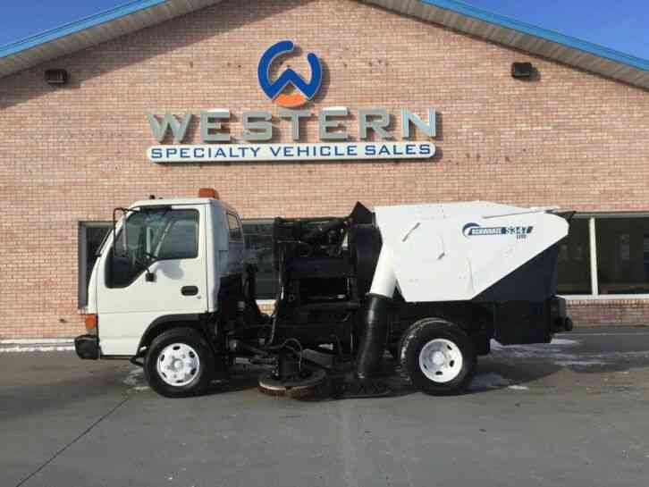 GMC W3500 Sweeper Schwarze Sweeper (2001)
