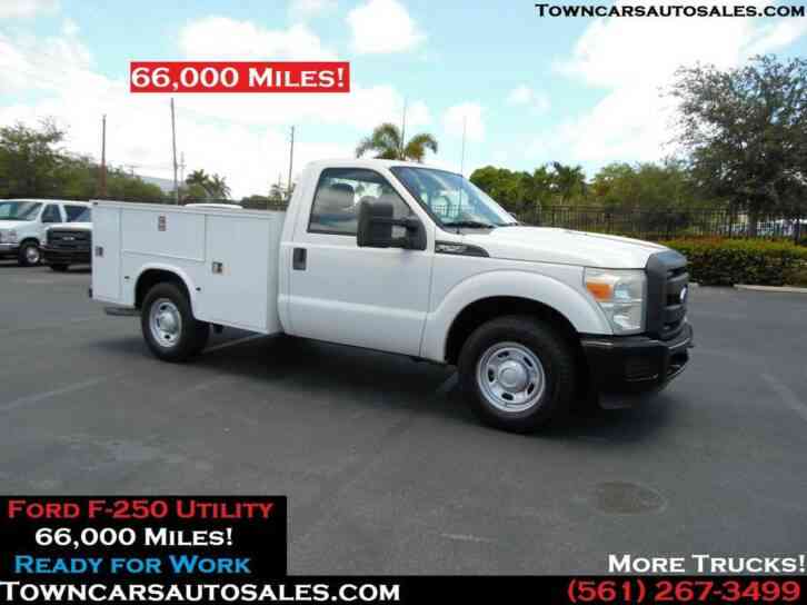 Ford F250 Utility Truck 66, 000 Miles (2011)