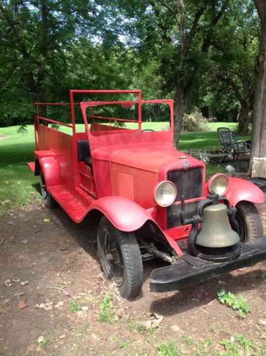 Chevrolet Fire truck (1929)