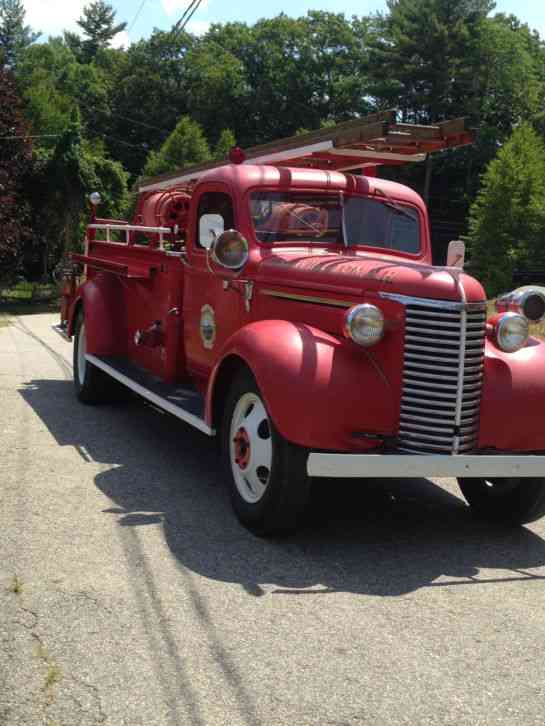 Chevrolet master (1939) : Emergency & Fire Trucks