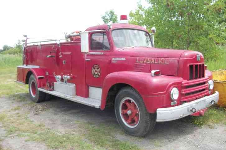International R 185 1955 Emergency Fire Trucks