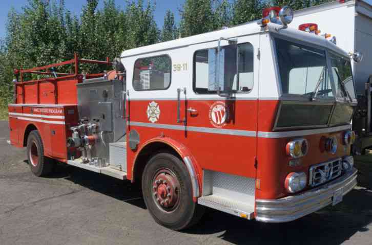 antique american lafrance fire trucks