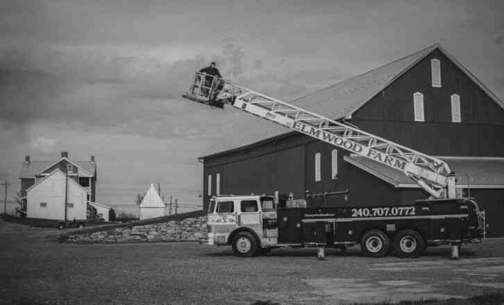 Hahn Aerial Laddertruck 85-Perfect for Height Work (1975)