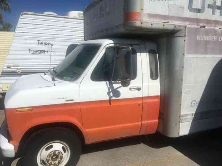 U Haul Truck For Sale 17ft Moms Attic Model 1989 Van Box Trucks