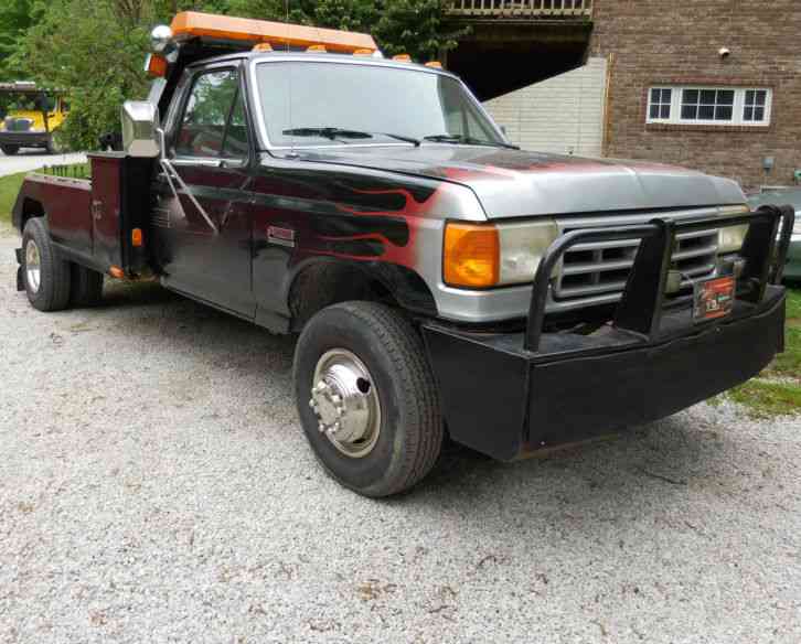 1991 Ford f450 bucket truck #10