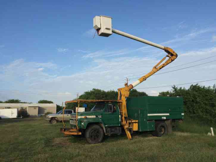 Ford F700 Forestry Chipper Dump Truck (1994)