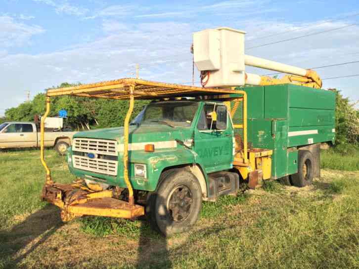 Ford F700 Forestry Chipper Dump Truck (1994)